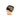 Elegant Black Turban Hat With A Metallic Gold Twist Wrap