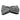 Elegant White Turban Hat With A Black And Grey Twist Wrap