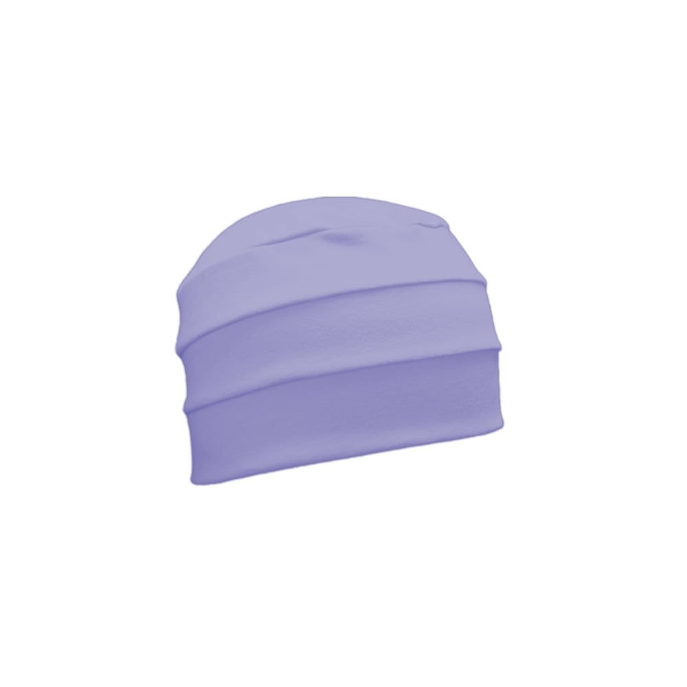 Lilac 3 Seam Hat/Turban In 100% Cotton Jersey