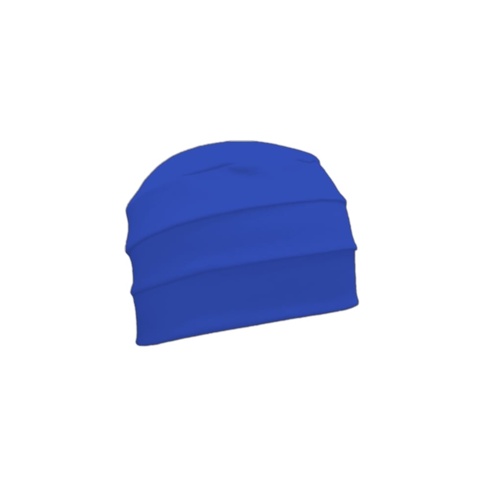 Royal Blue 3 Seam Hat/Turban In 100% Cotton Jersey