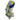 Lara Band Scarf Yellow Paisley/Royal Blue Band