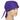 Plain Purple Large Tie Bandana 100% Cotton