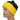 Fleece Hat Yellow/Multi Coloured Polka Dot