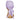 Plain Lilac Large Tie Bandana 100% Cotton