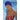 Blue Bubble Crepe Non Pull Swim Cap
